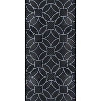 Декор Аллегро черный геометрия глянц 20x40 8 мм арт. 04-01-1-08-03-04-100-2