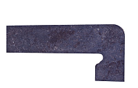 Плинтус Zan.METALICA BASALT DERECHA прав, 39,5x17,5 9 мм