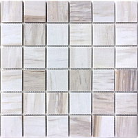 Мозаика Nuvola Rosato POL 48x48x7 полир, 30,5x30,5 7 мм