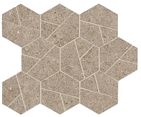 Мозаика Boost Stone Clay Mosaico Hex мат 25x28,5 арт. A7CW