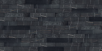Керамогранит Sahara Noir List Mix SQ мат, 20x120, арт. MB04EAM