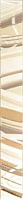 Бордюр Carioca Beige мат, 4,8x40