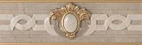 Бордюр Cen BENETTI CREMA, 8x25