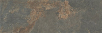 12124R Рамбла коричневый обрезной. Настенная плитка (25x75)