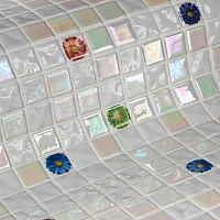 Мозаика Flowers с чипом 2,5x2,5, 31,3x49,5