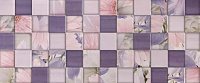 Aquarelle lilac wall 03. Настенная плитка (25x60)