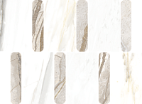 Мозаика Стелларис айвори Арган полир 36,8x26,9 6 мм арт. 600110000978