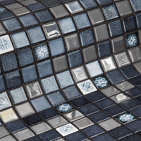 Мозаика Silver Bits с чипом 2,5x2,5, 31,3x49,5