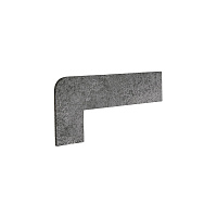 Плинтус Угловой левый ZANQUIN RECTO IRON IZQDA, 17,5x42,3 15 мм