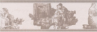 Бордюр Фриз Пастораль 3, 40x13,2