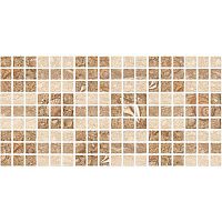 Декор Аликанте бежевый (ракушки) глянц 25x50 9 мм арт. 09-00-5-10-31-11-119