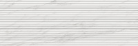 Плитка Marbleplay White Struttura Mikado 3D Rett глянц, 30x90 10 мм, арт. M4P2