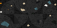 Керамогранит Cray dark geometry мат, 30x60 10 мм
