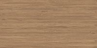 Керамогранит Wood Canarium Almond Stripes тёмно-бежевый карвинг мат 60x120 9,2 мм