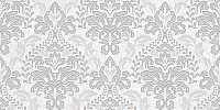 Afina Damask серый 08-03-06-456. Декор (20x40)