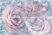 Панно Serenity P4D688 из 4-х шт глянц, 40x60