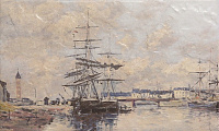 Декор Normandie blue 02 мат, 30x50, арт. 010301001794