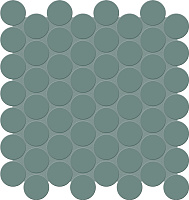 E985 Bold Sage Tessere Round . Мозаика (29x28,8)