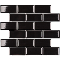 Мозаика Metro Black Glossy глянц, 28,8x29,4 6,5 мм