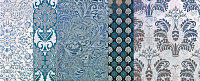 SH05DC SHINE BATIK TURCHESE DECORO C. Декор (24x59)