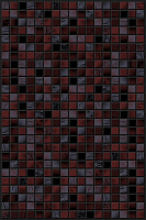 Домино 3Т красная. Настенная плитка (20x30)