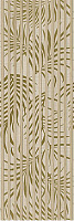 K1440DU020010 La Citta Beige Gold PVD Flower MattRec. Декор (40x120)