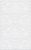 6308 Петергоф белый структура. Настенная плитка (25x40)