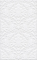 Плитка Петергоф белый структура, 25x40 9,5 мм, арт. 6308