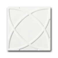 Circle White. Настенная плитка (20x20)