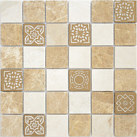 Мозаика Art Pietra Mix 1 MAT 48x48x8 мат, 30x30 8 мм