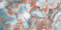 Керамогранит Onyx Teal Nebula Series полир, 60x120