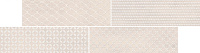 Декор Sandy Island мозаика серый мат, 14,4x54,2, арт. O-SAC-WIH091