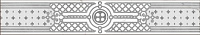 Бордюр Marble classik Snow White глазурованный, 7x40, арт. G-270/G/f02/70x400x9