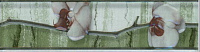 Каррара Бордюр зелёный сакура (20x5,7)