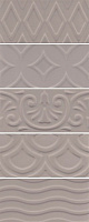 16019 Авеллино коричневый структура mix. Настенная плитка (7,4x15)