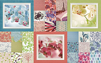Декор Dec Multiflor B глянц, 25x40