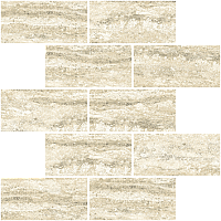 Мозаика Terra рельеф, 30,7x30,7, арт. K-56/SR/m13/307x307x10