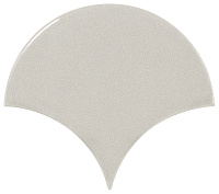 Scale Wall Fan Light Grey. Настенная плитка (10,6x12)