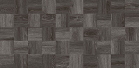 Мозаика Timber чёрный, 30x60 10 мм