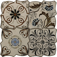 Pav CARNABY DECOR SILVER. Напольная плитка (45x45)