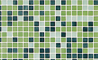 Мозаика Verde - часть6 с чипом 2,5x2,5, 31,3x49,5