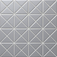 Мозаика GREY мат, 25,9x25,9 6 мм