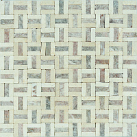 Мозаика 174 10*30, 30x30 7 мм, арт. DD