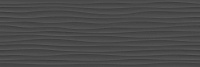 Плитка Eclettica Anthracite Struttura Wave 3D мат, 40x120 8 мм, арт. M1AG