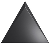 Плитка Traingle Cascade Black Matt мат, 15x17, арт. 218246