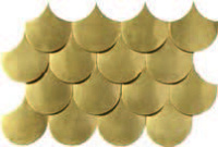 187958 Sirena Gold мат. Мозаика (30x20)