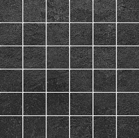 Декор Про Стоун черный мозаичный мат, 30x30 9 мм, арт. DD200720\MM