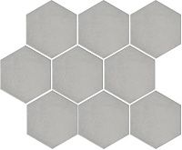 Керамогранит Тюрен серый, полотно 37х31 из 9 частей, 37x31, арт. SG1003N