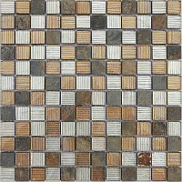 Мозаика Alcantara Ruggine 23x23x8, 29,8x29,8 8 мм