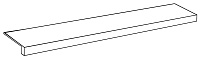 Ступень Привиледж Гриджио, 33x120, арт. 620070000921